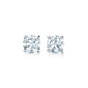 2.03ctw Round Brilliant Diamond Studs