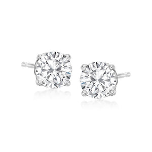 4.91ctw Clarity Enhanced Diamond Studs