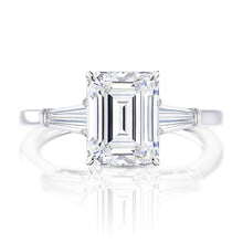 Load image into Gallery viewer, GIA F VVS1 2.01 Carats Emerald Cut Engagement Ring