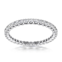 Load image into Gallery viewer, Scoop Set Diamond Eternity Band .55 Carats.